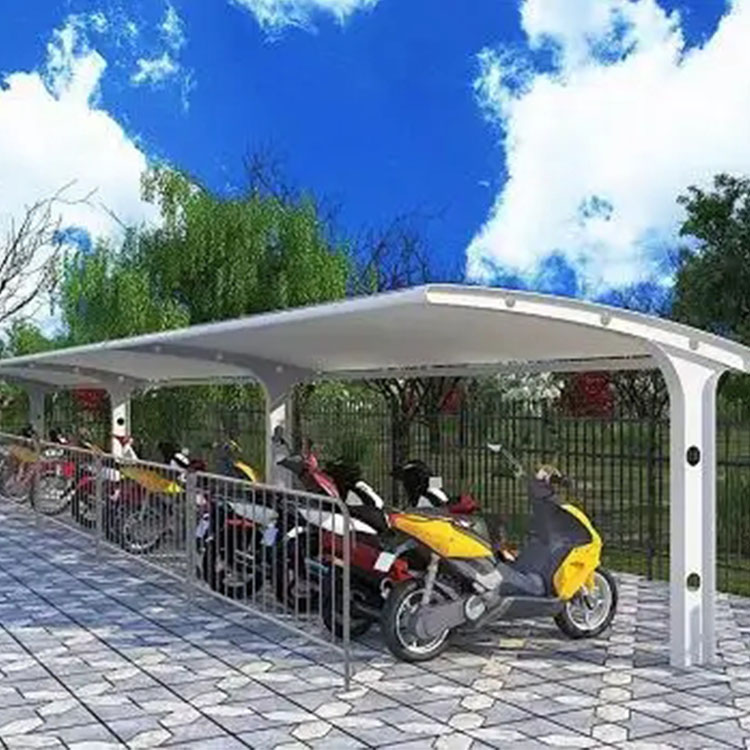 柏乡县膜结构电动车棚